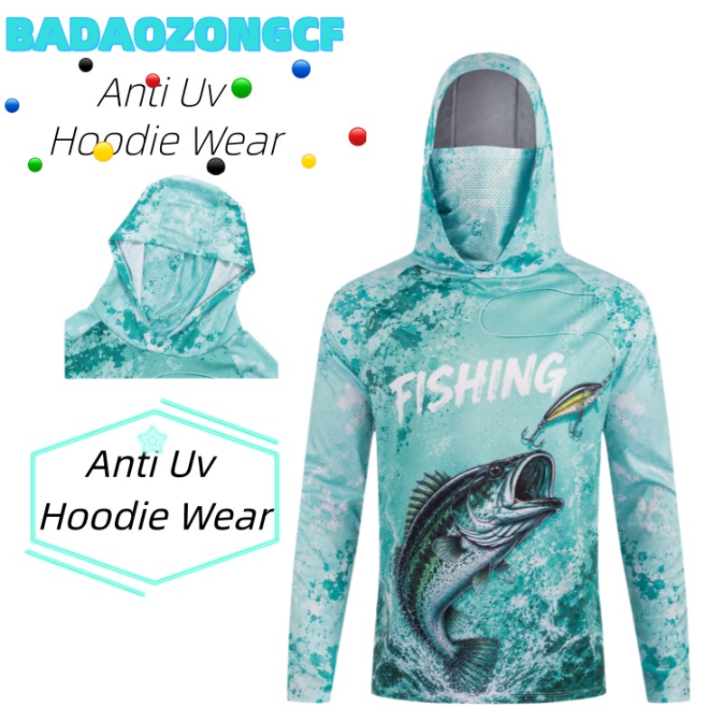 Fishing Shirt Uv Protection - Jersey voor vissen T-shirts Zomerviskleding Heren