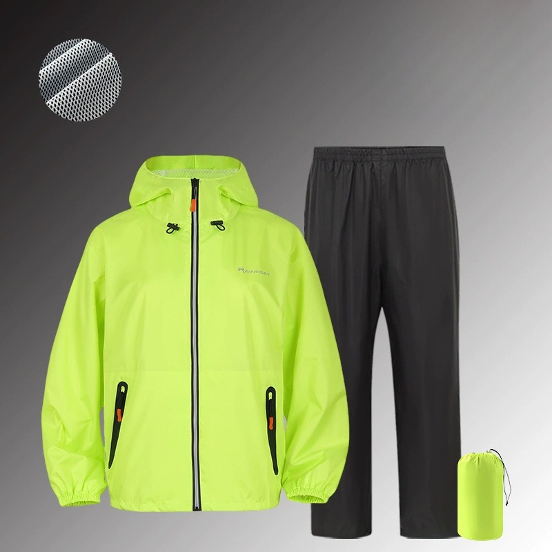 Fishing Rain Suit - Volledig waterdichte regenpak met reflecterende details