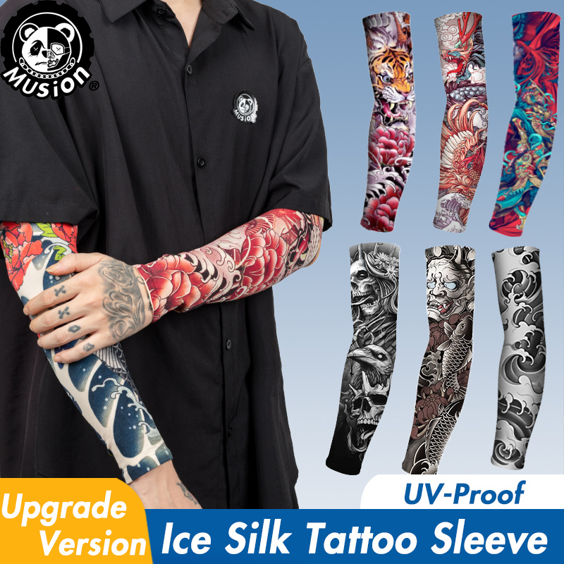 Fishing Socks - Musion Nieuwe Naadloze Tattoo Mouwen Anti