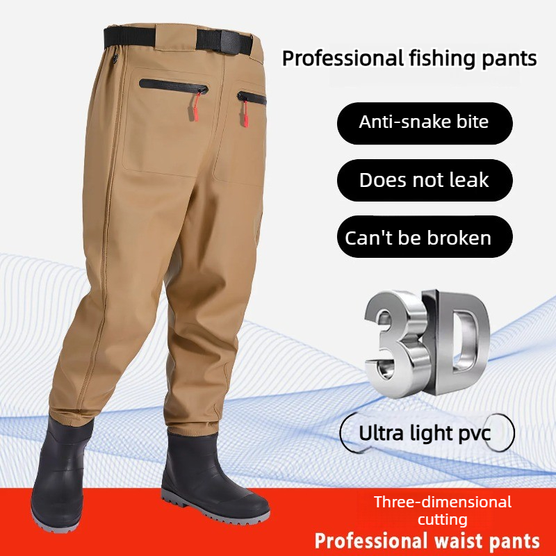 Fishing Pants Waterproof - Waterdichte vissersbroeken voor heren, nylon halfhoge