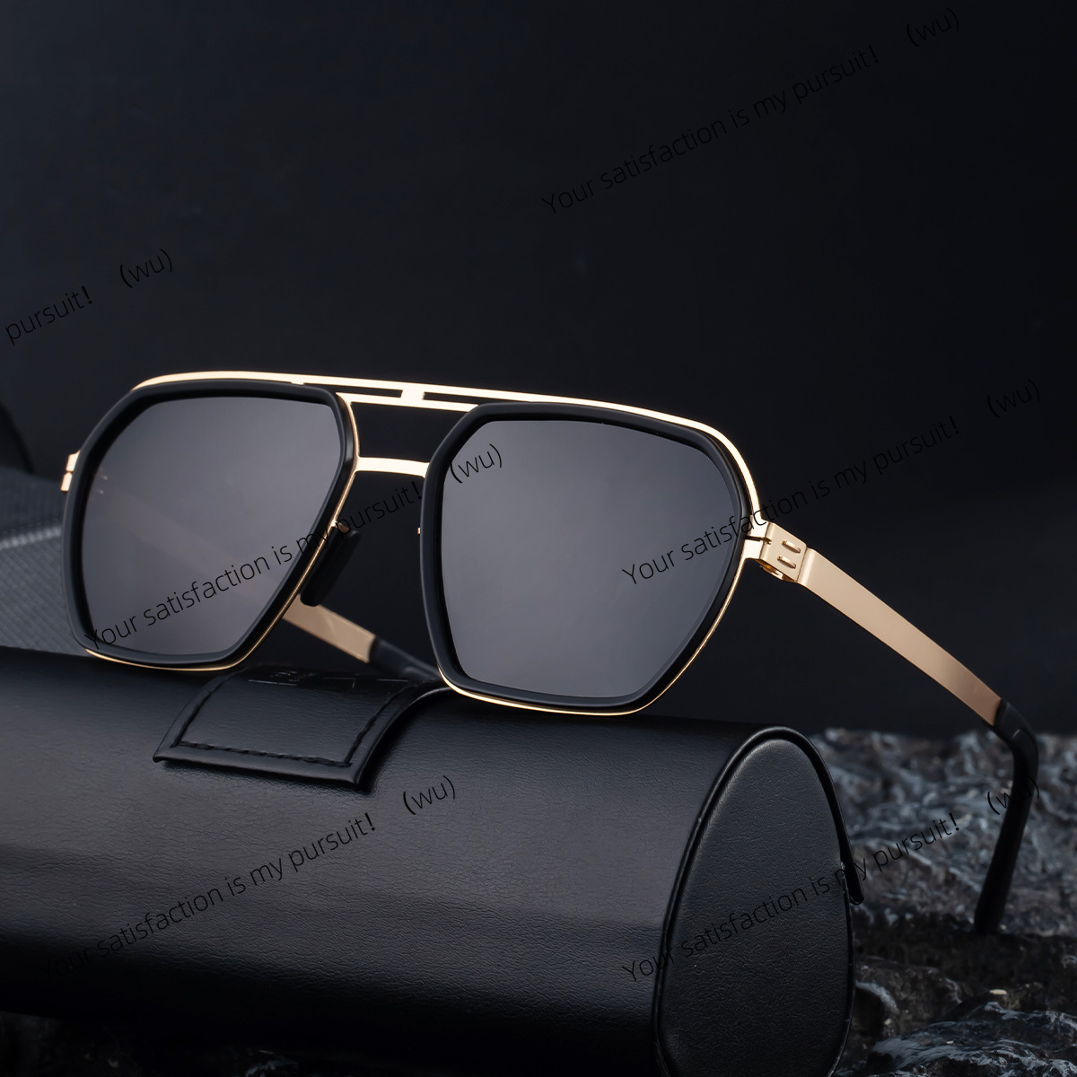 Fishing Sunglasses Polarized - Gepolariseerde dubbele straal zonnebril van roestvrij
