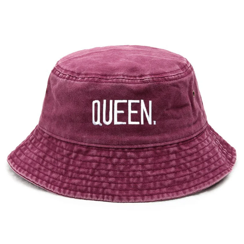 Fishing Hat - Aanpassen Koningin Gewassen Vintage Emmer Hoed