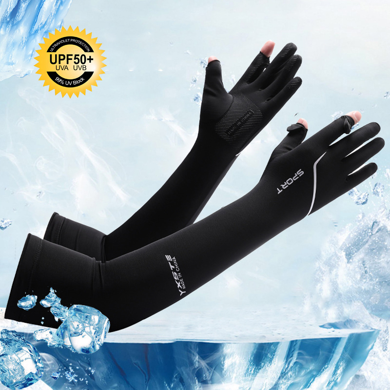 Fishing Gloves - Zonbescherming Lange armmouwen Heren Zomer Flip-Top