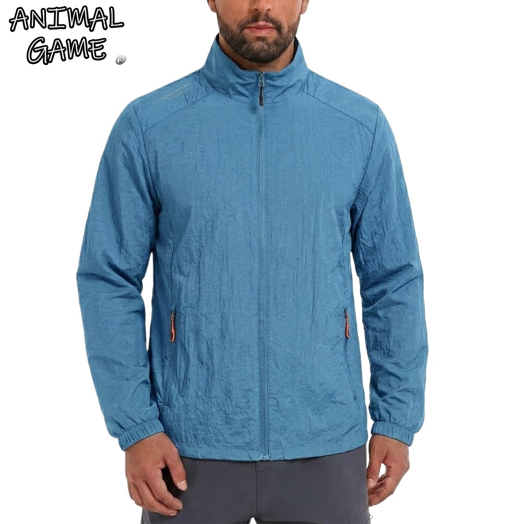 Fishing Jacket Waterproof - UPF50+ Performance zonnebeschermende jassen voor heren,
