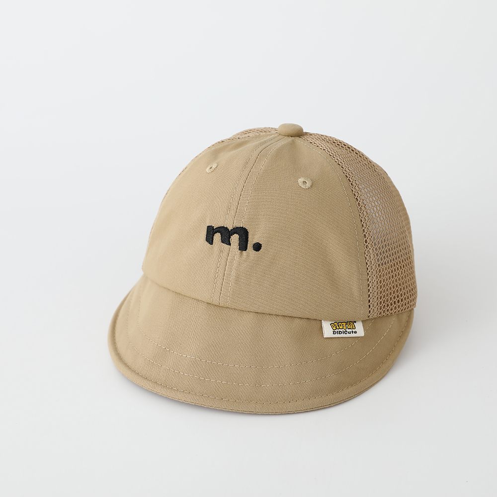 Fishing Hat - Eenvoudige, geborduurde, zonwerende vissershoed voor kinderen
