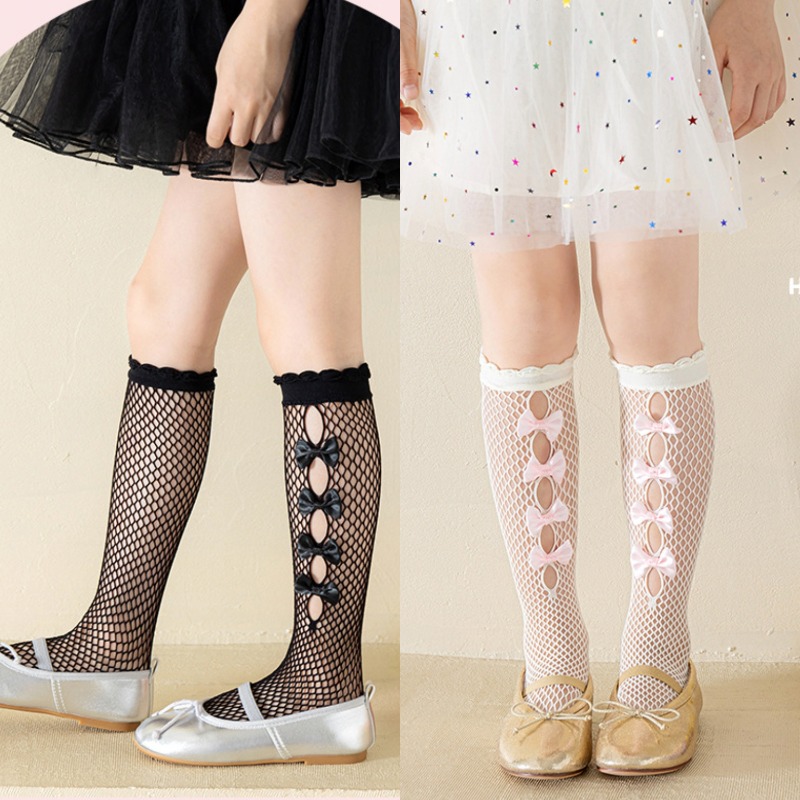 Fishing Socks - Lolita holle kousen voor kinderen Babymeisjes