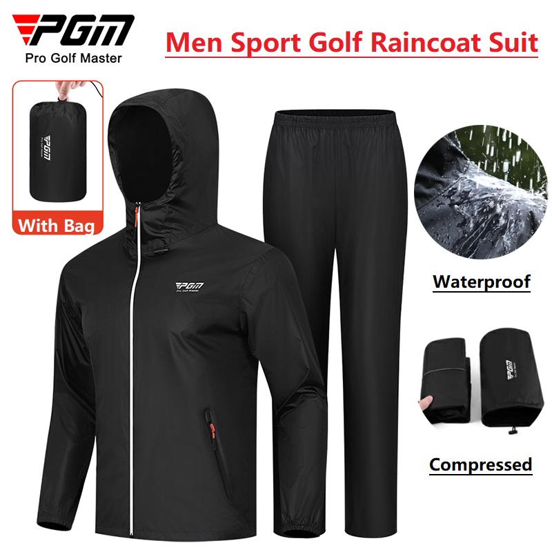 Fishing Rain Suit - Pgm Mannen Golf Regenjas Regenbroek Pak