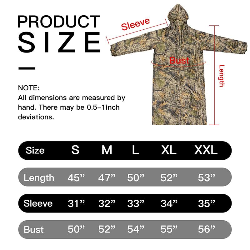 Camouflage regenjas Volwassen  - Fishing Rain Suit recensie en prijs