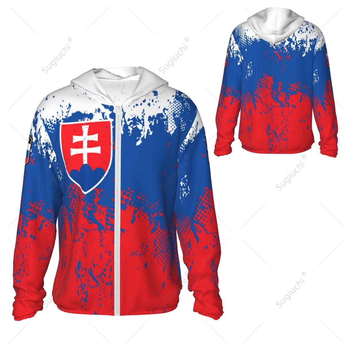 Slowakia Vlag Zonbescherming H - Fishing Hoodie recensie en prijs