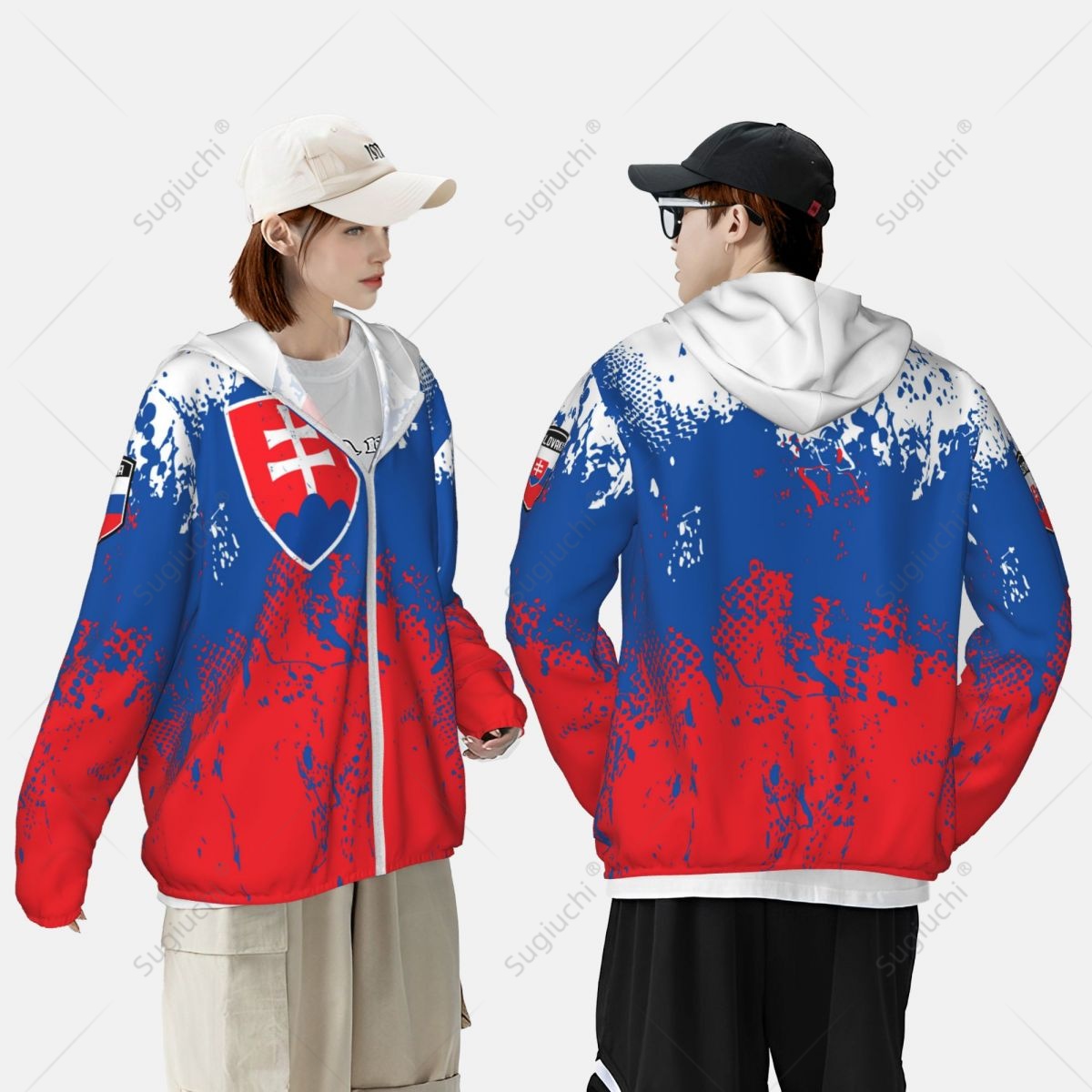 Slowakia Vlag Zonbescherming H - Fishing Hoodie recensie en prijs