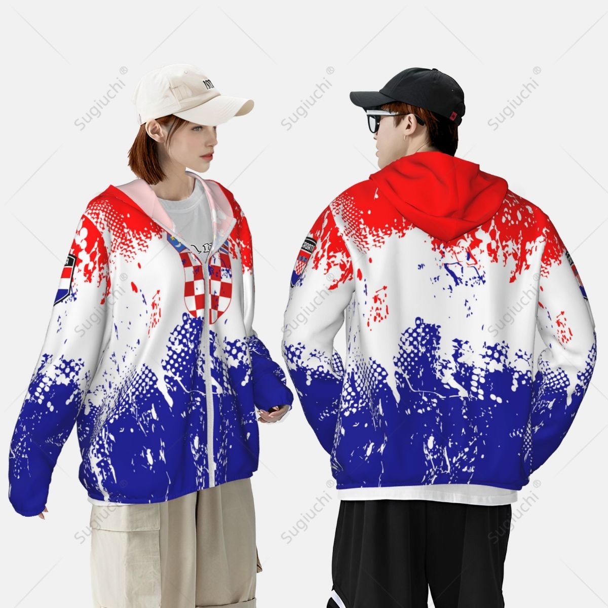 Kroatië Vlag Zonbescherming Ho - Fishing Hoodie recensie en prijs