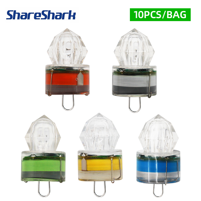 ShareShark 10 stuks/zak LED vi - Fishing Bag Waterproof recensie en prijs