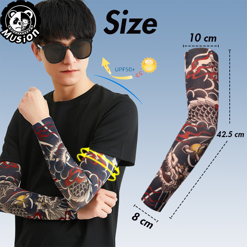 Musion Nieuwe Naadloze Tattoo  - Fishing Socks recensie en prijs
