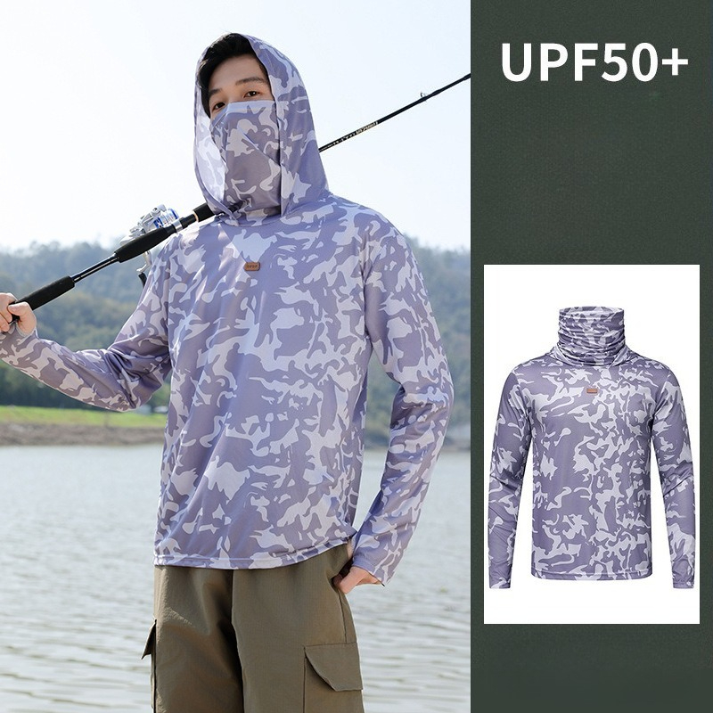 Visserijshirt met capuchon Her - Fishing Mask Sun Protection recensie en prijs