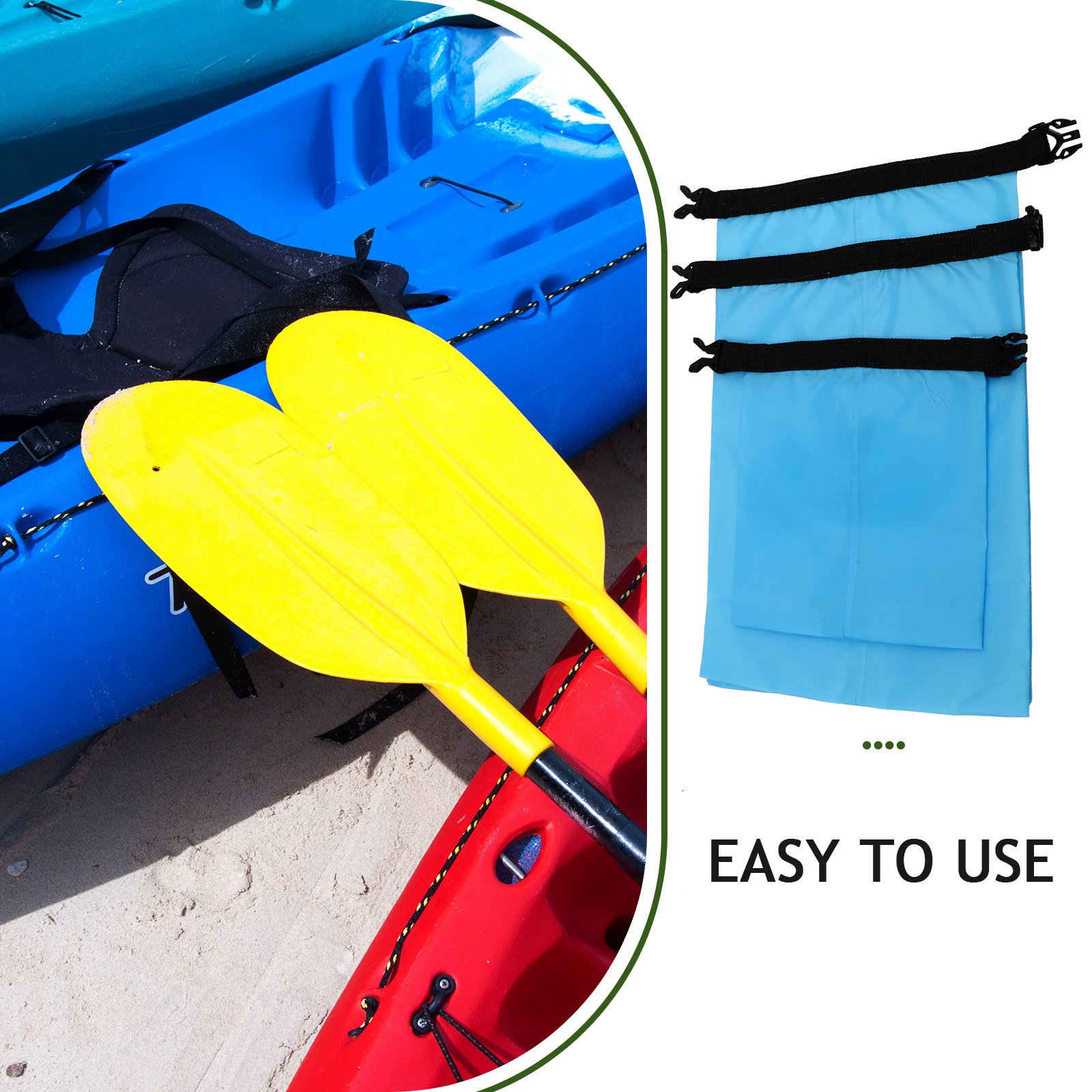 3-delige waterdichte droge tas - Fishing Bag Waterproof recensie en prijs