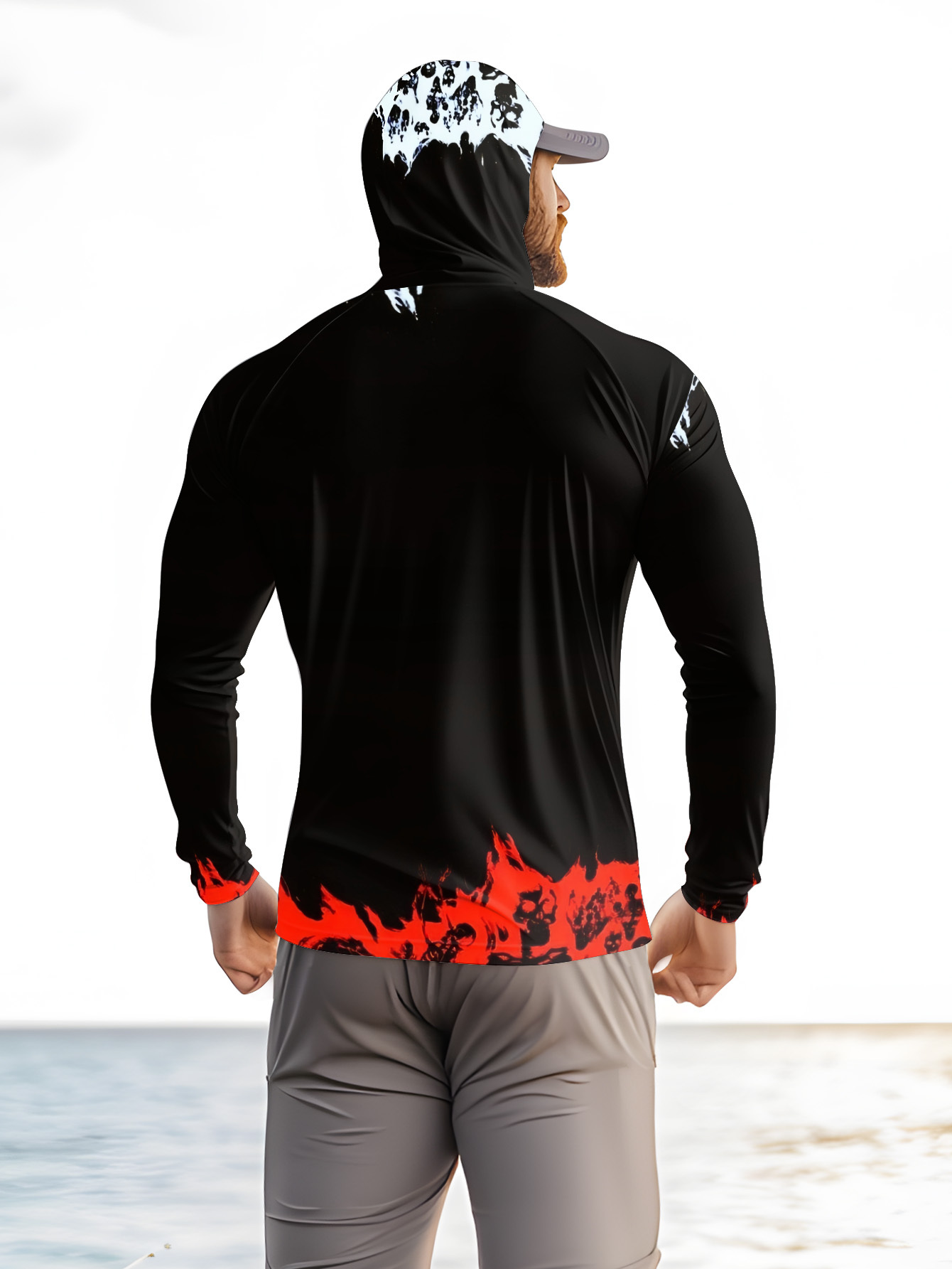 Heren Hood Fishing Shirt met l - Fishing Shirt Uv Protection recensie en prijs