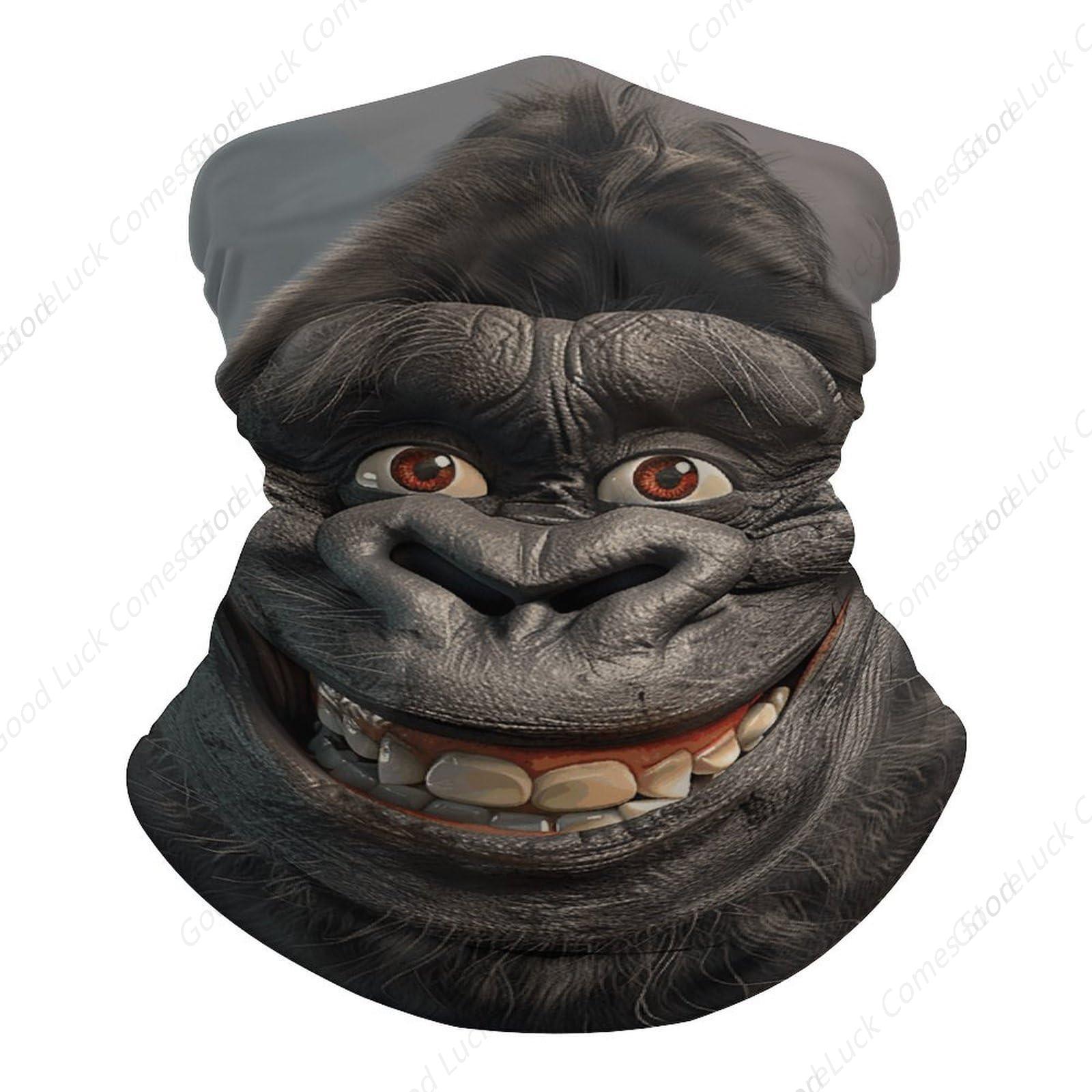 Lachende Gorilla Foto Bandana  - Fishing Mask Sun Protection recensie en prijs