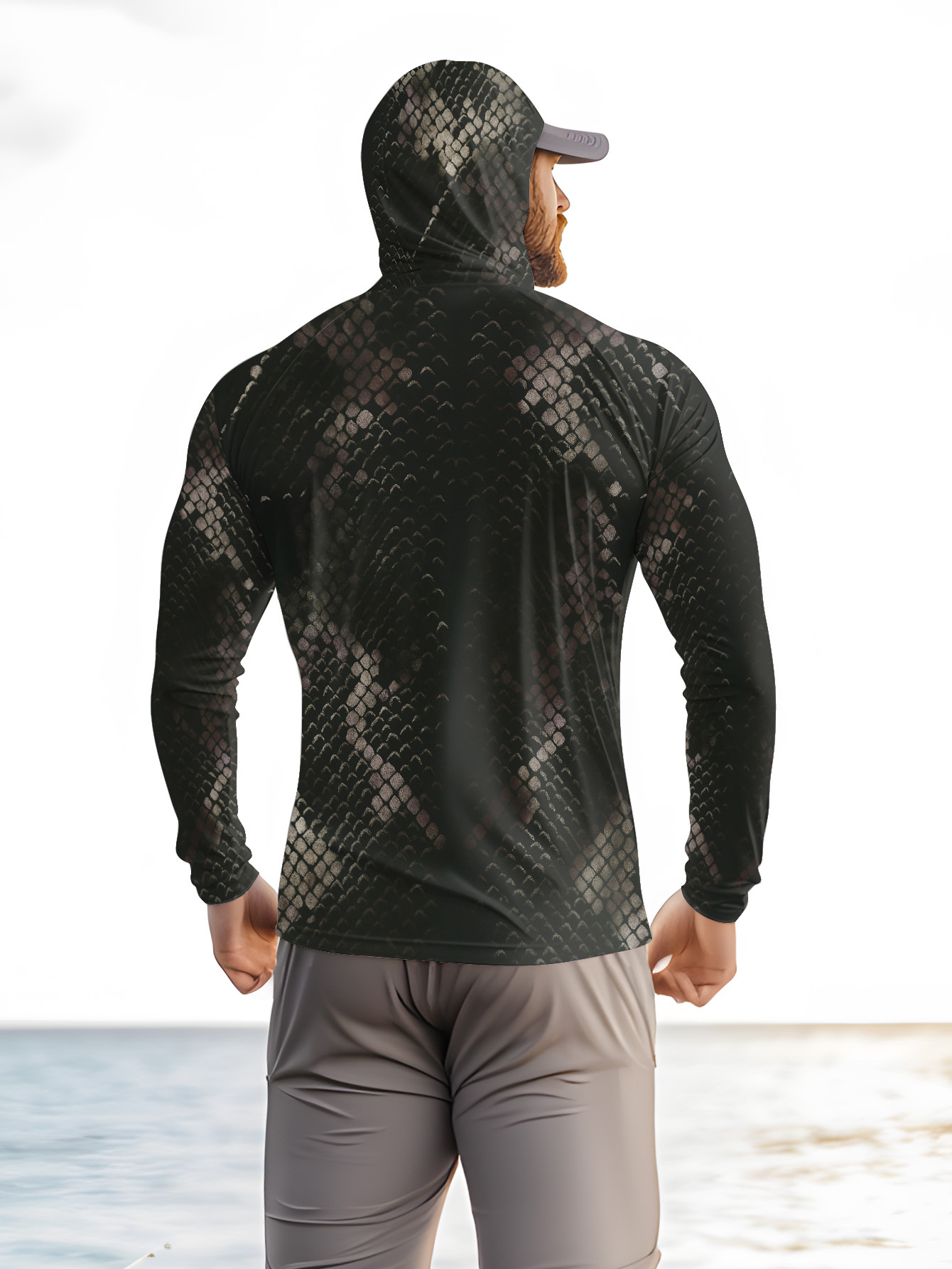 Heren vissershemd met capuchon - Fishing Shirt Uv Protection recensie en prijs