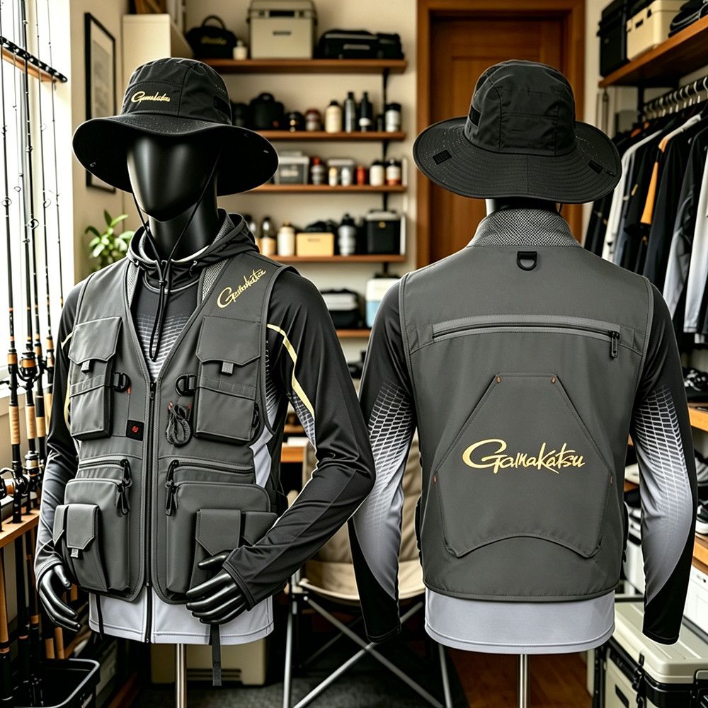 Gamakatsu Heren Multi-Pocket V - Fishing Rain Suit recensie en prijs