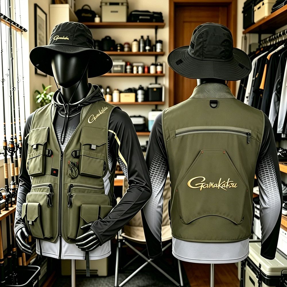 Gamakatsu Heren Multi-Pocket V - Fishing Rain Suit recensie en prijs