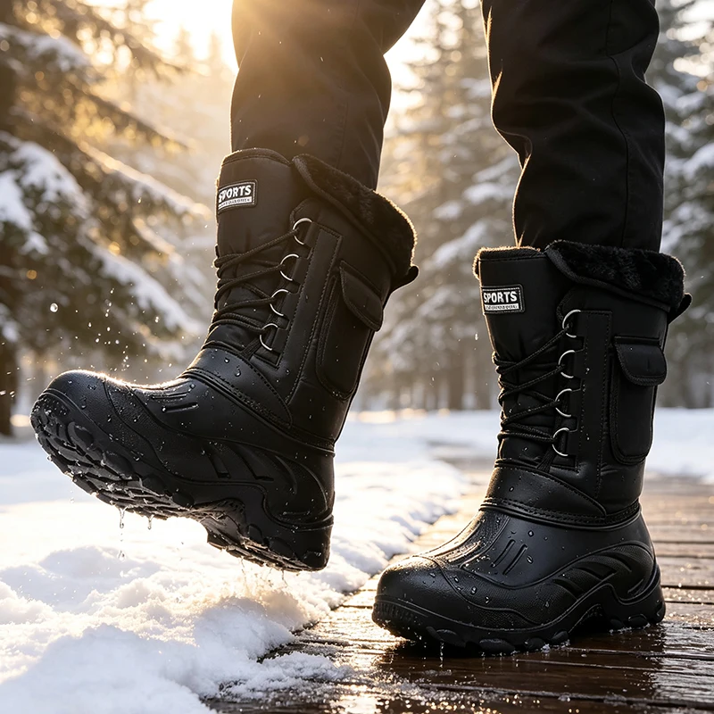 Mannen Winter Snowboots Outdoo - Fishing Boots recensie en prijs