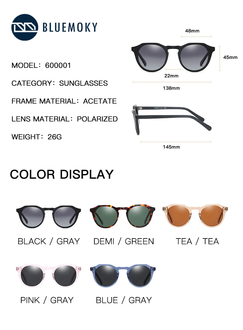 BLUEMOKY Gepolariseerde UV400- - Fishing Sunglasses Polarized recensie en prijs