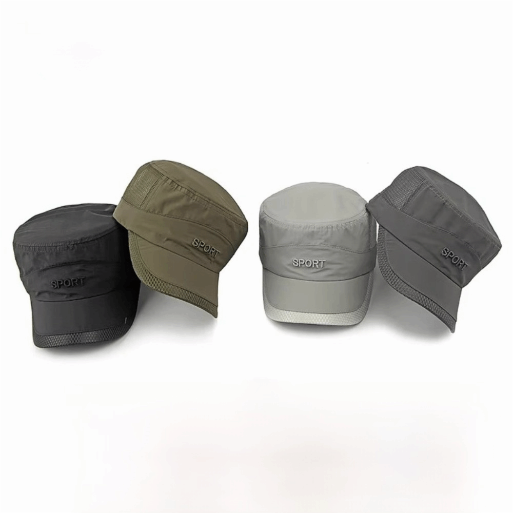Coole verstelbare pet met plat - Fishing Hat recensie en prijs