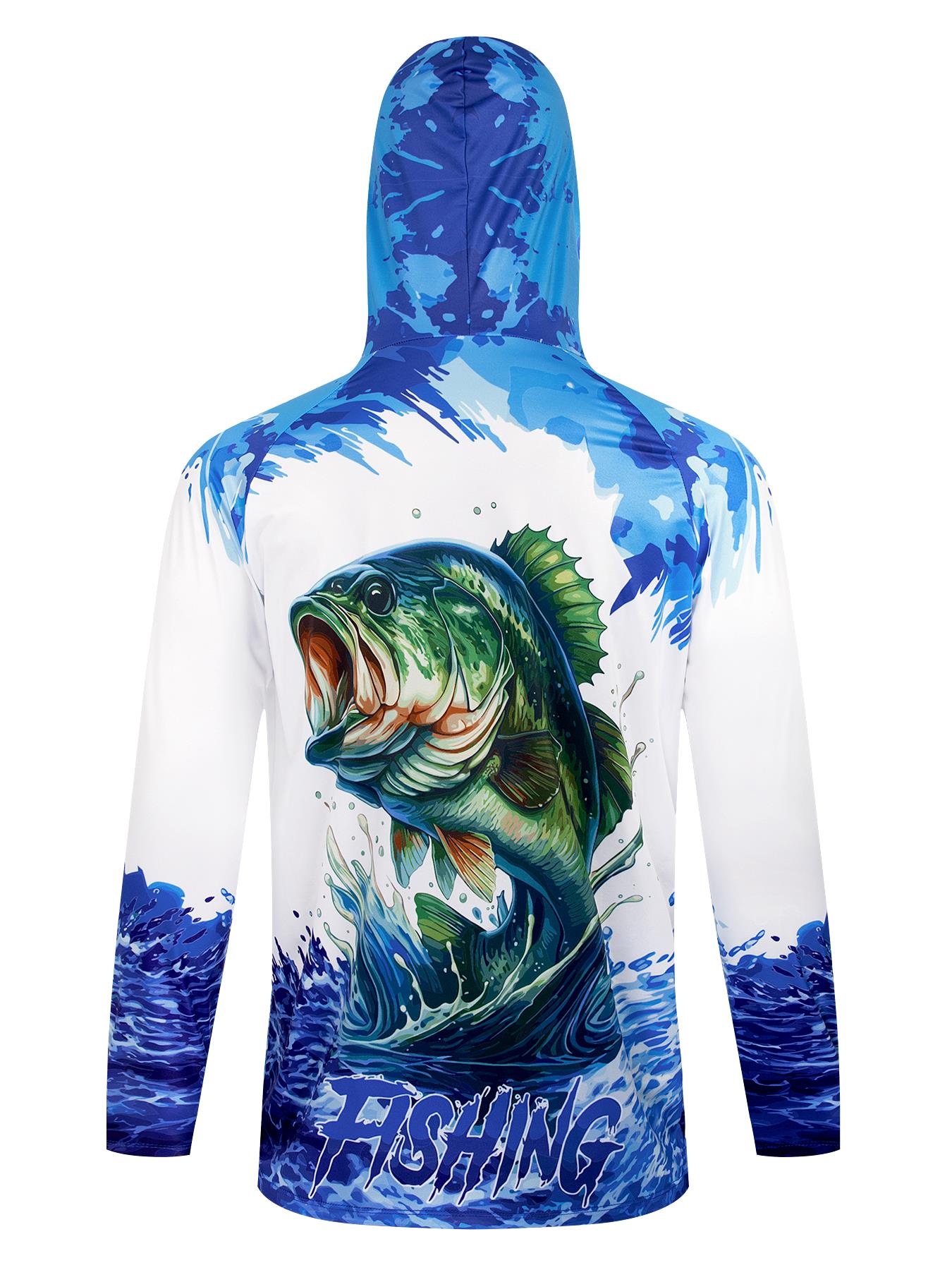 Vissen Shirt met capuchon Upf  - Fishing Shirt Uv Protection recensie en prijs