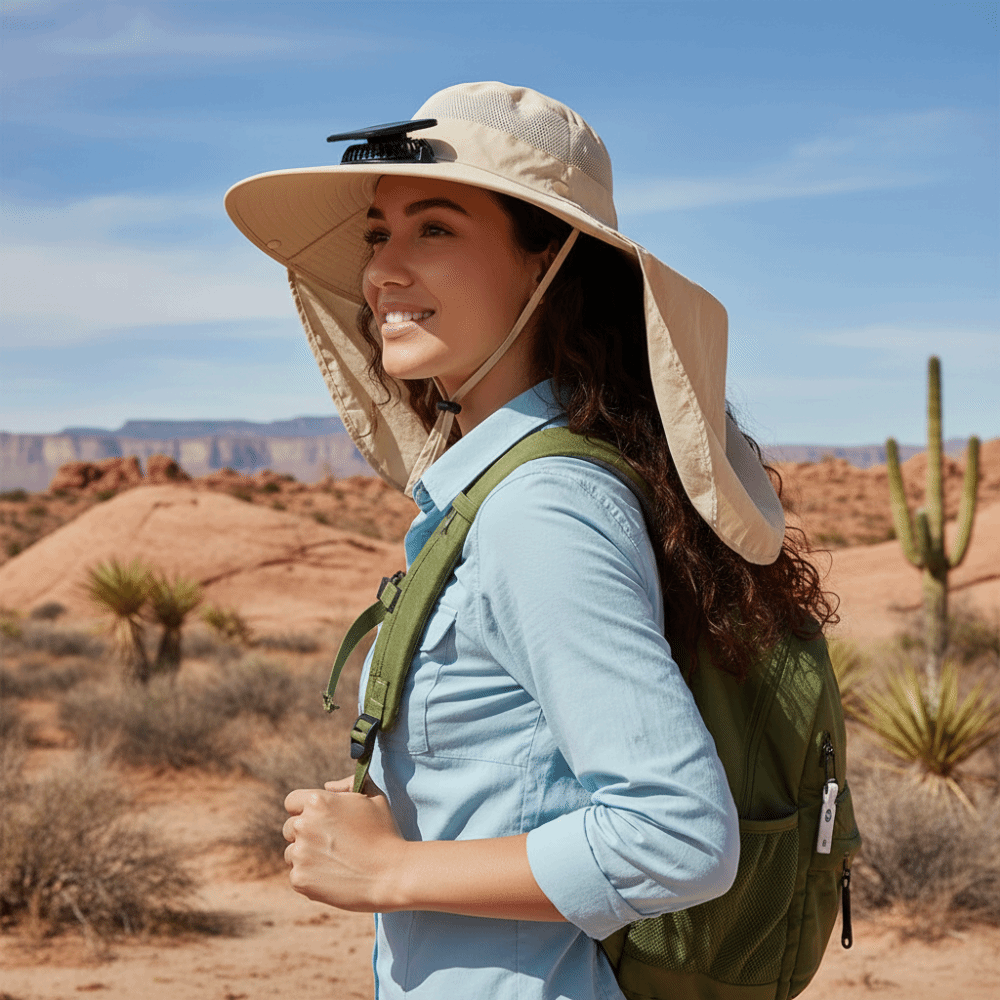Mode UPF50+ zonnehoed met vent - Fishing Hat recensie en prijs