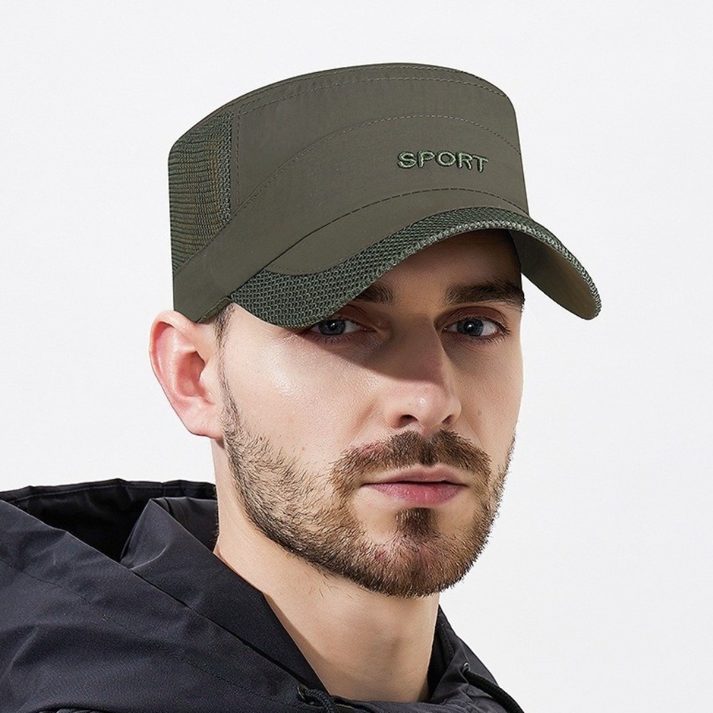 Coole verstelbare pet met plat - Fishing Hat recensie en prijs