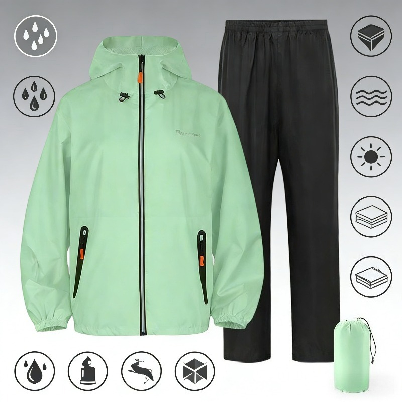 Heren Dames Waterdichte regenp - Fishing Rain Suit recensie en prijs