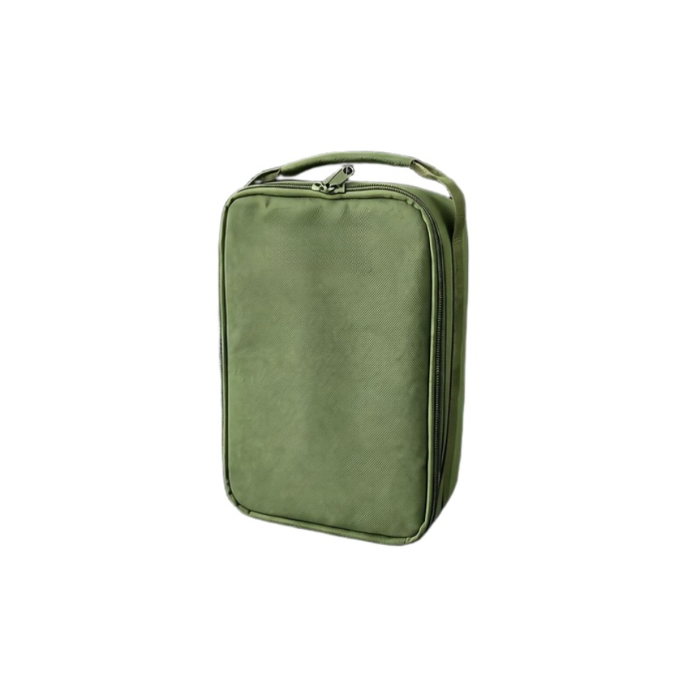 Groene opbergtas voor visgerei - Fishing Bag Waterproof recensie en prijs